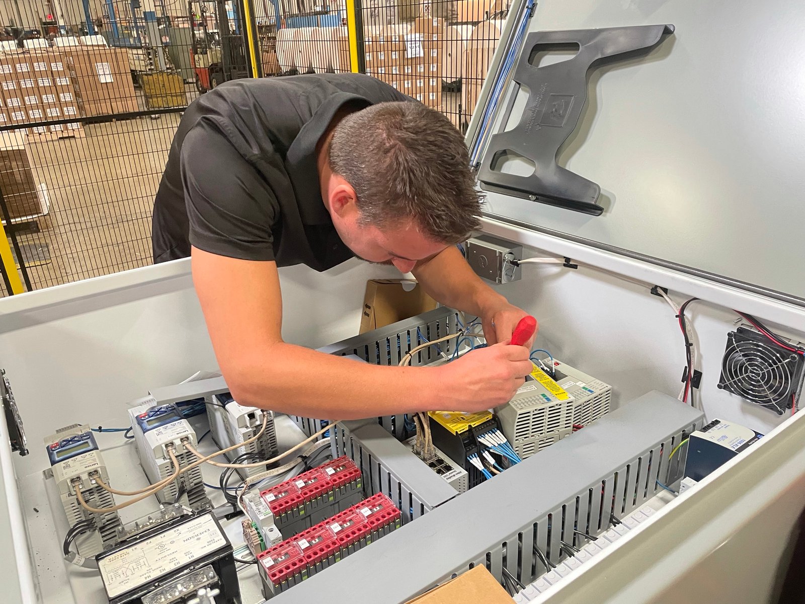 Automated manufacturing system designed for safety and reliability